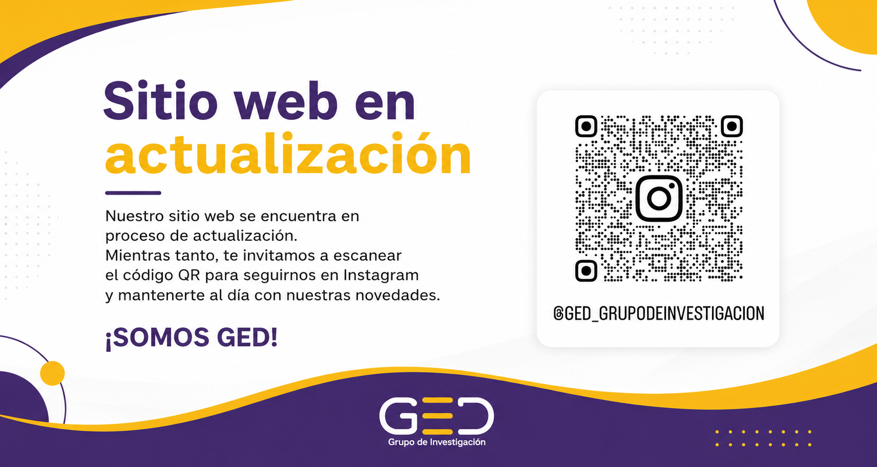 Sitio en actualización